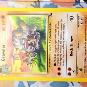 1995 authentic Graveler